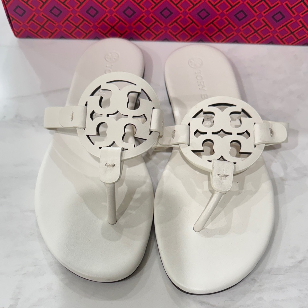 Tory Burch Cream Sandals
